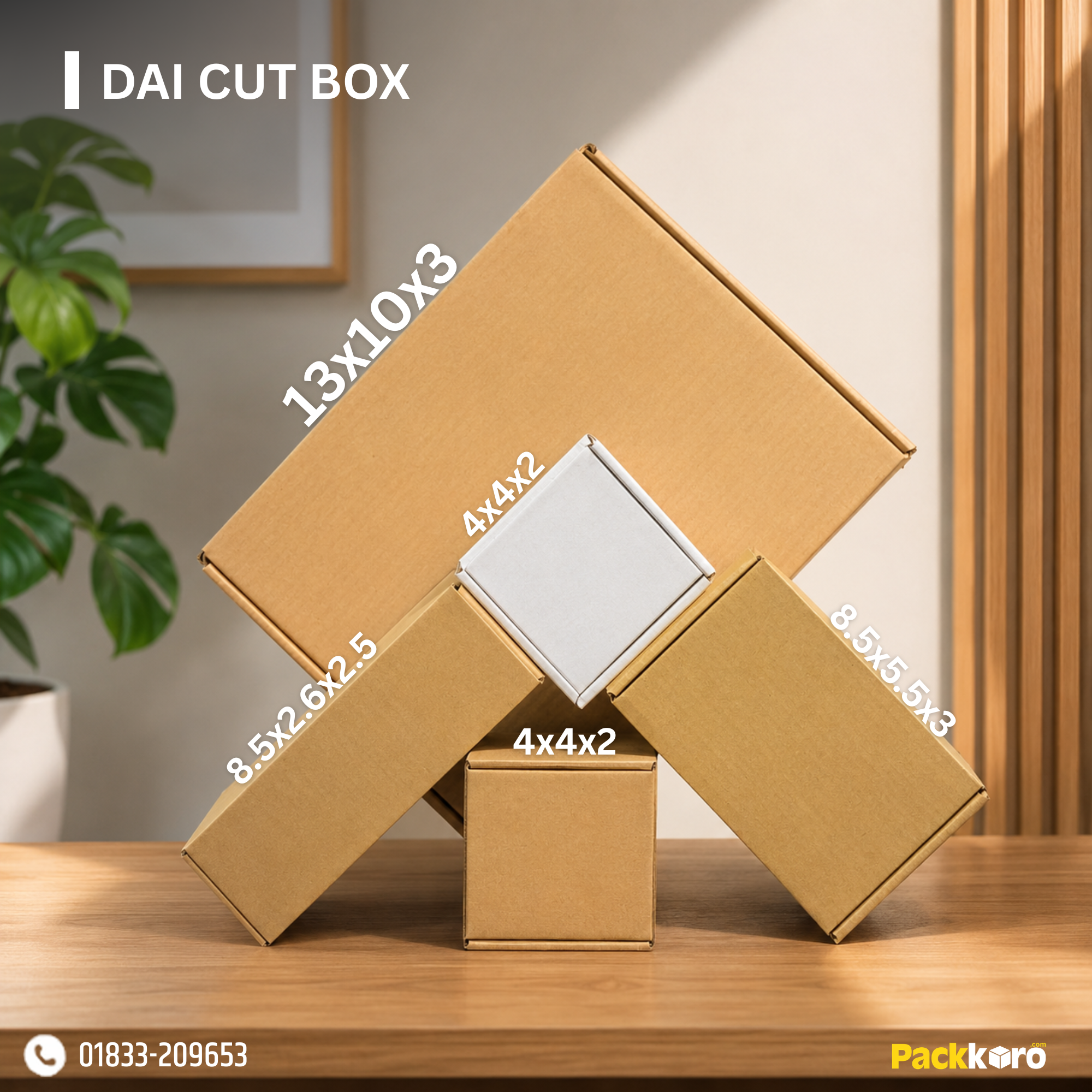 DIE CUT BOX (SELF LOCK)