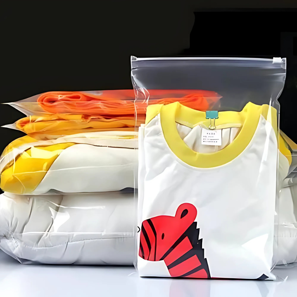 Frosted Zipper Bag