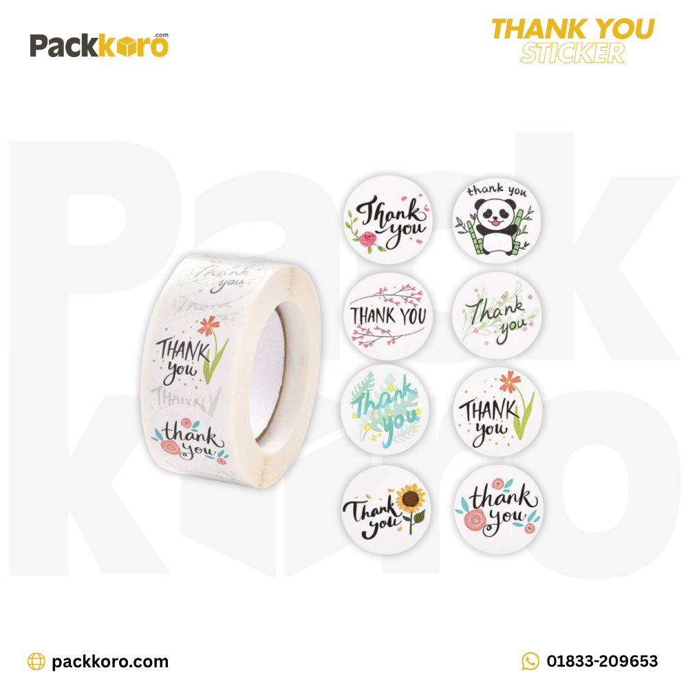 Thank You Sticker
